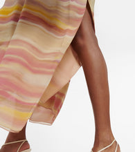 Loro Piana Cillia printed silk georgette kaftan