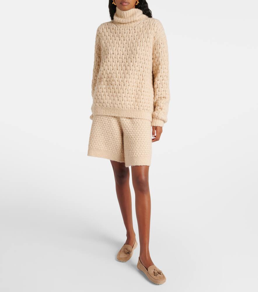 Loro Piana Dot Sole suede moccasins