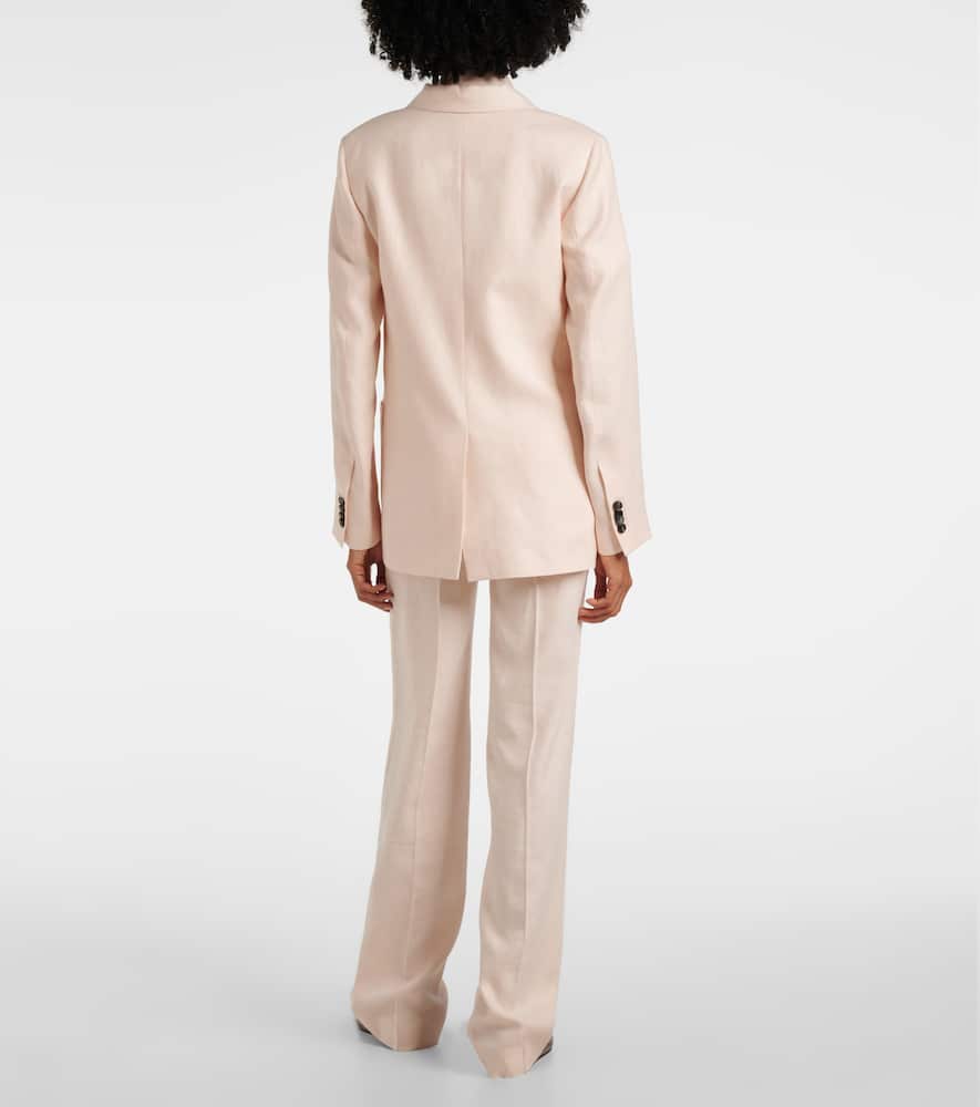 Loro Piana Genny linen and wool Batavia blazer