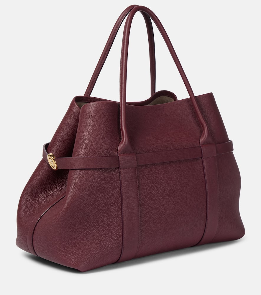 Loro Piana Ghiera Large leather tote bag
