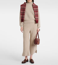 Loro Piana Ghiera Small leather crossbody bag