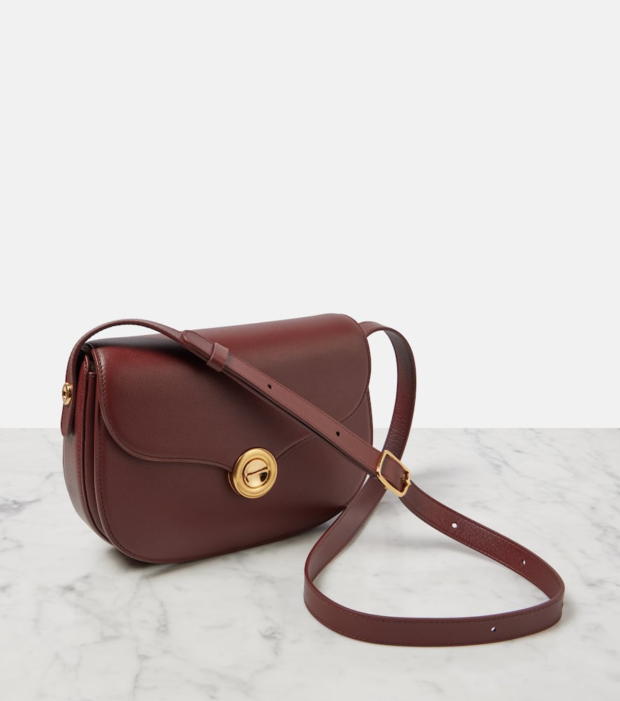 Loro Piana Ghiera Small leather crossbody bag