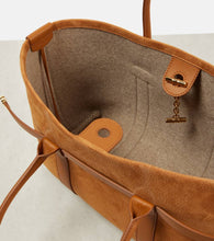Loro Piana Ghiera Small leather tote bag
