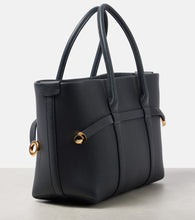 Loro Piana Ghiera Small leather tote bag