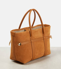 Loro Piana Ghiera Small leather tote bag