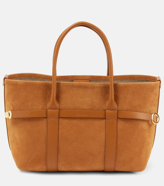 Loro Piana Ghiera Small leather tote bag. Shop Loro Piana Tote Bags for women now.