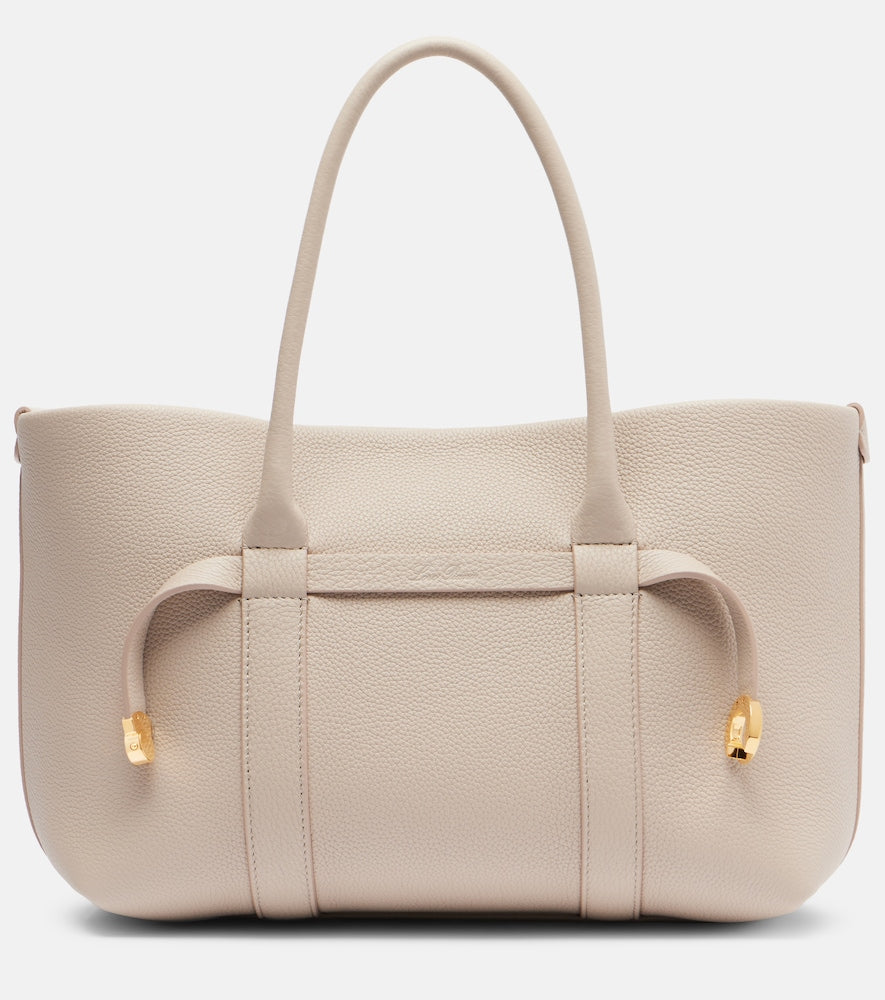 Loro Piana Ghiera Small leather tote bag - Loro Piana Ghiera 小号皮革托特包