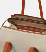 Loro Piana Happy Day Large canvas tote bag