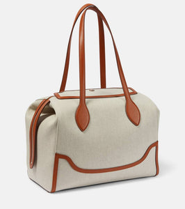 Loro Piana Happy Day Large canvas tote bag