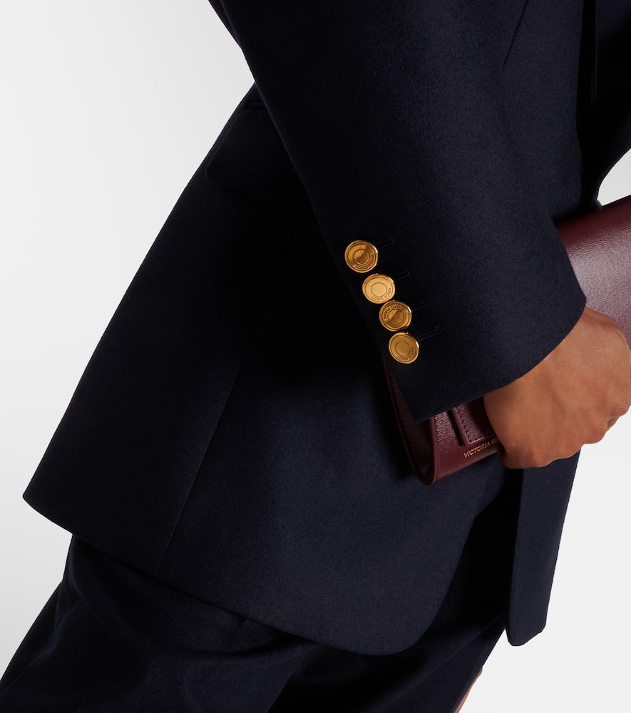 Loro Piana Hellen wool and cashmere flannel jacket