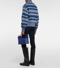 Loro Piana Holiday Noel cashmere bomber jacket