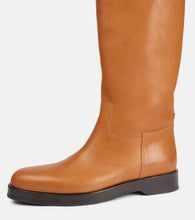 Loro Piana John leather boots