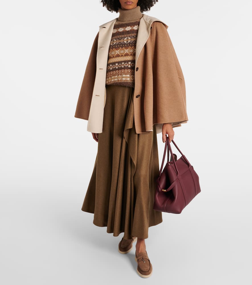 Loro Piana Kae oversized cashmere jacket