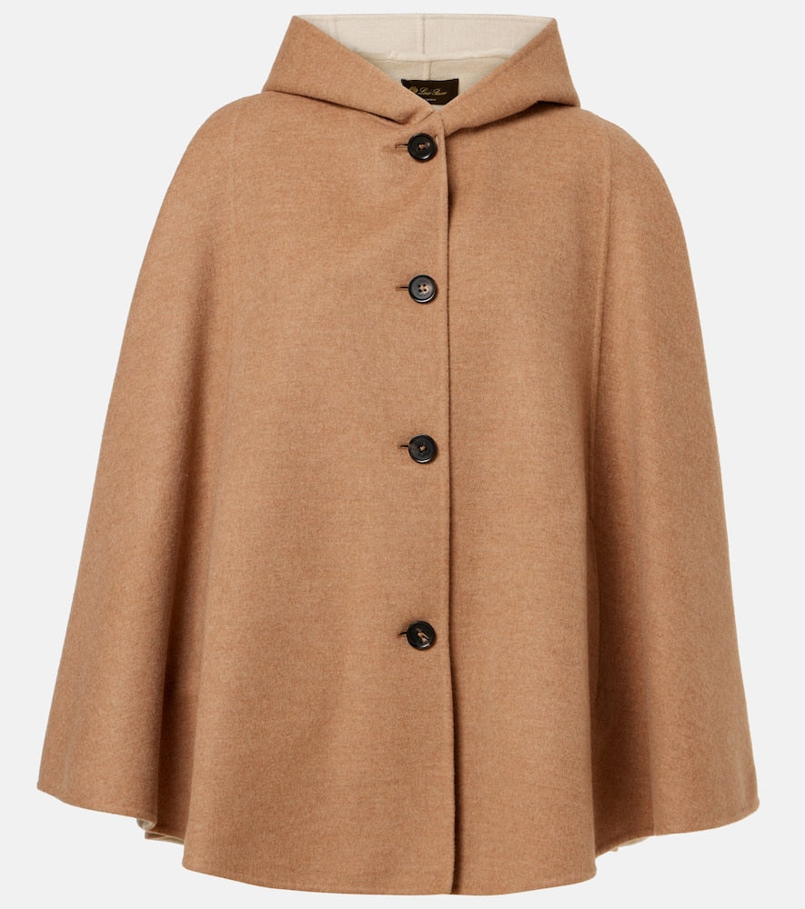 Loro Piana Kae oversized cashmere jacket