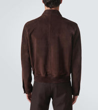 Loro Piana Kane suede bomber jacket