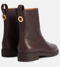 Loro Piana Kilda leather ankle boots