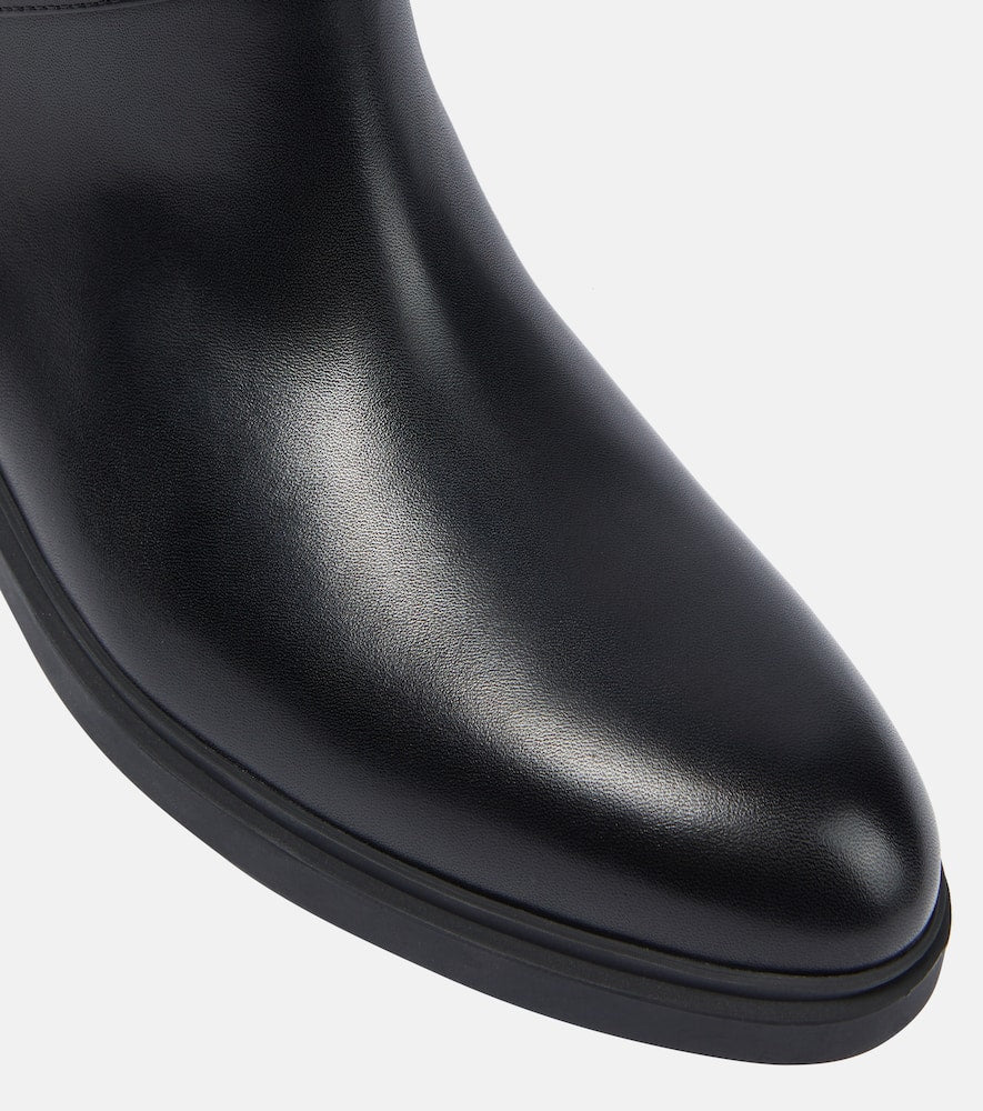 Loro Piana Kilda leather knee-high boots
