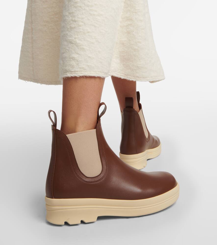 Loro Piana Lakeside leather Chelsea boots