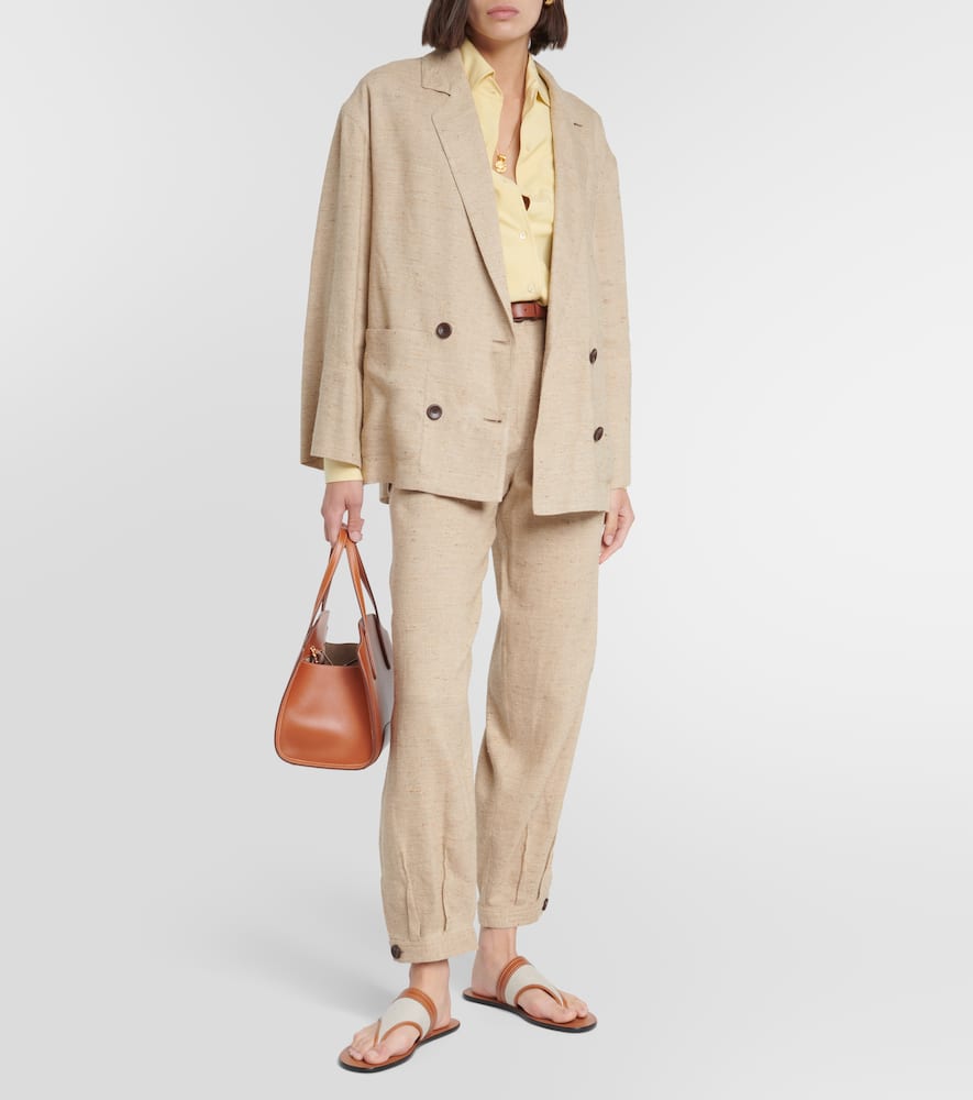 Loro Piana Linen, cashmere, and silk jacket