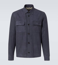 Loro Piana Lowe suede overshirt