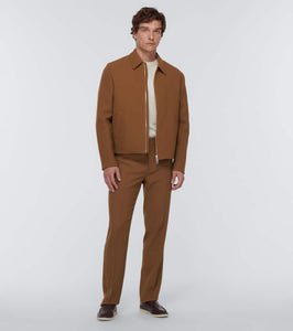 Loro Piana Maurin virgin wool blouson jacket