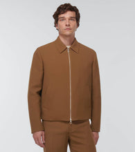 Loro Piana Maurin virgin wool blouson jacket