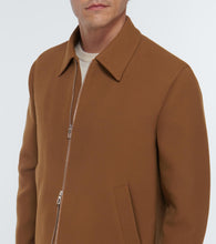 Loro Piana Maurin virgin wool blouson jacket