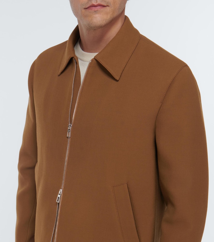 Loro Piana Maurin virgin wool blouson jacket