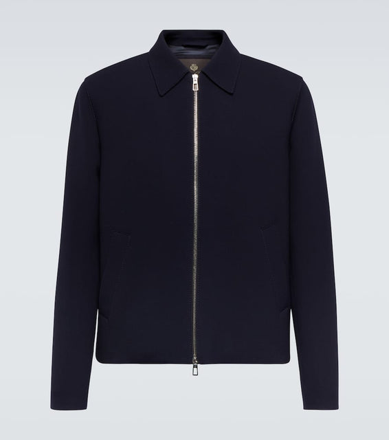 Loro Piana Maurin wool blouson jacket