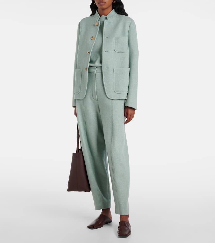 Loro Piana Mini Spagna cashmere-blend jacket