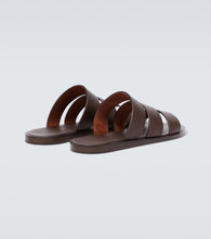 Loro Piana Naha leather slides