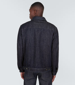 Loro Piana Neive denim and cashmere jacket