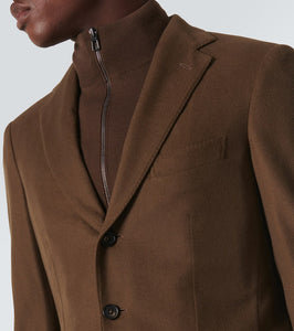 Loro Piana New Order layered cashmere jacket