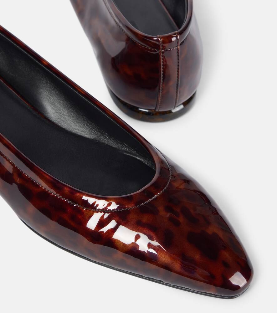Loro Piana Primula patent leather ballet flats