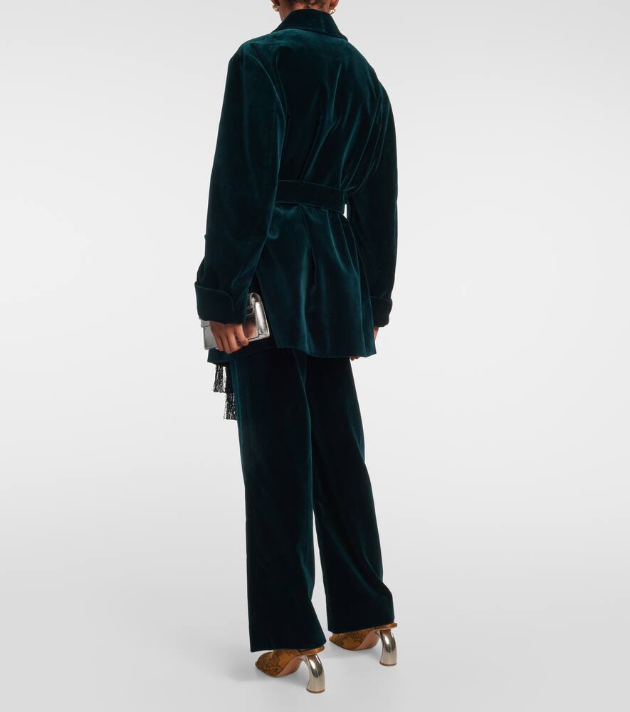 Loro Piana Raniya cotton velvet blazer
