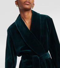 Loro Piana Raniya cotton velvet blazer