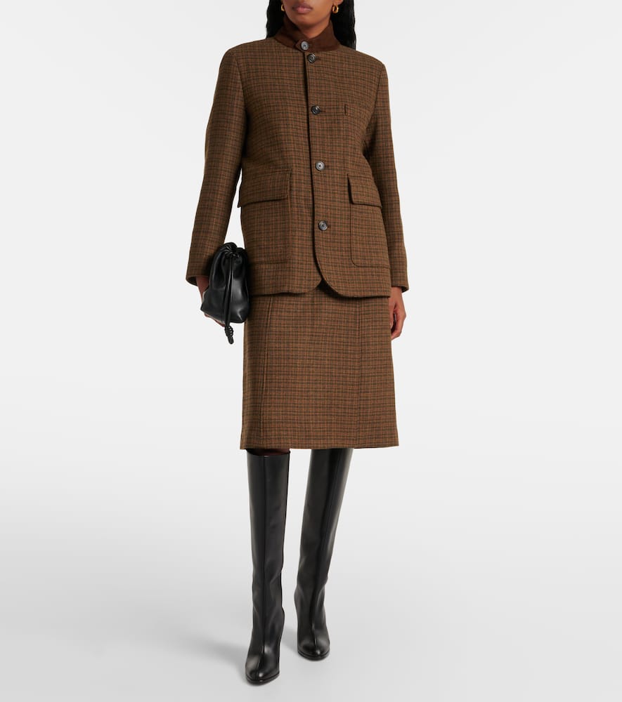 Loro Piana Roadster wool, cashmere, and mohair jacket