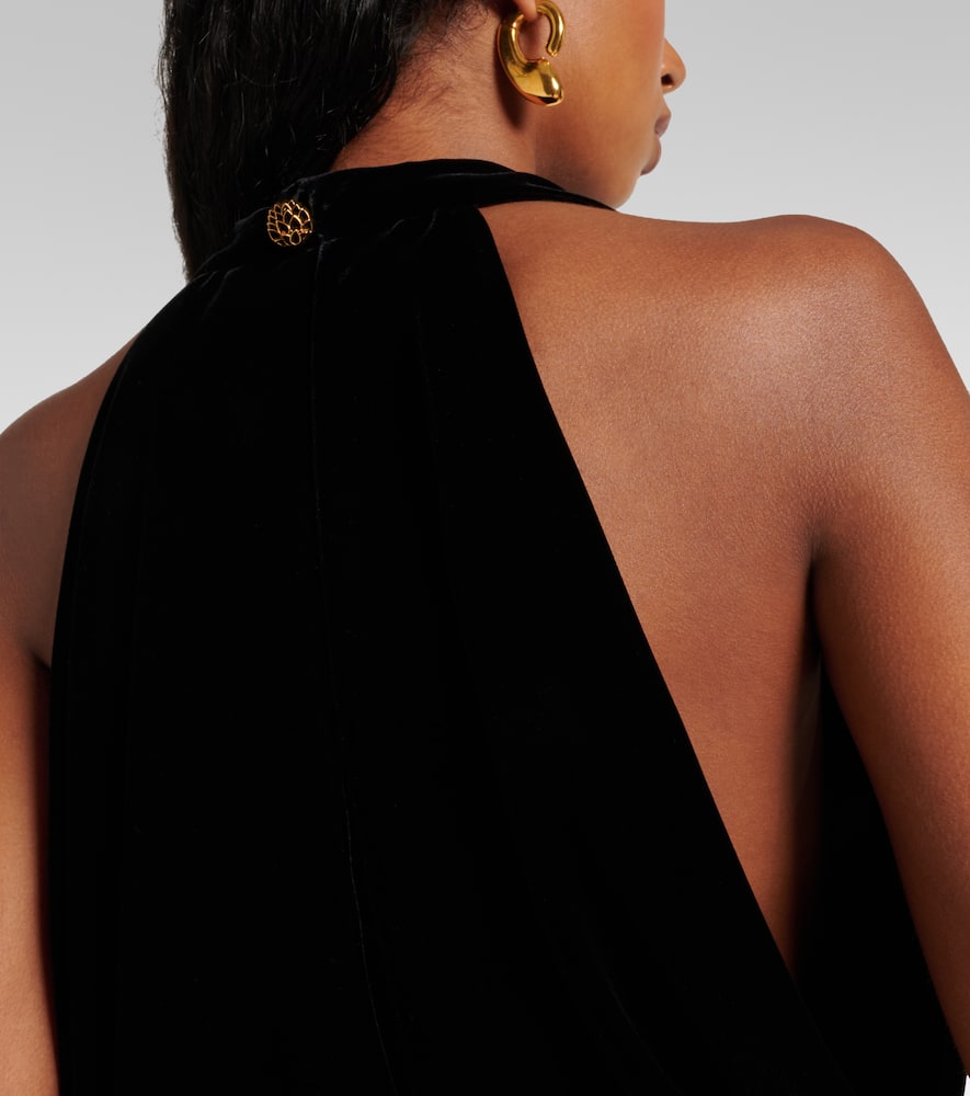 Loro Piana Roxy velvet gown