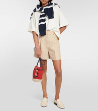 Loro Piana Sailor Mini canvas bucket bag