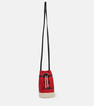 Loro Piana Sailor Mini canvas bucket bag. Shop Loro Piana Shoulder Bags for women now.