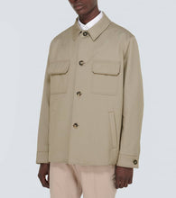 Loro Piana Sanda cotton-blend overshirt