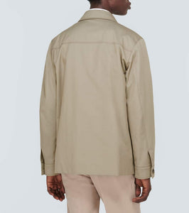 Loro Piana Sanda cotton-blend overshirt