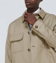 Loro Piana Sanda cotton-blend overshirt