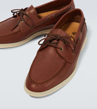 Loro Piana Sea-Sail Walk leather loafers