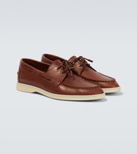 Loro Piana Sea-Sail Walk leather loafers