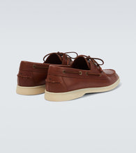 Loro Piana Sea-Sail Walk leather loafers