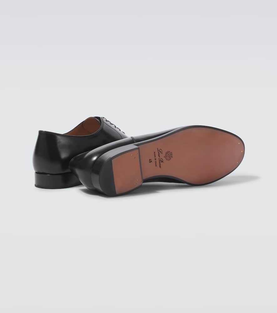 Loro Piana Sergio Walk leather Oxford shoes