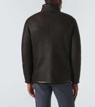 Loro Piana Shearling-lined leather jacket