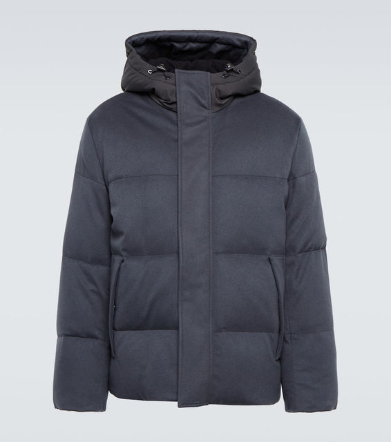 Loro Piana Snow Wander cashmere down jacket