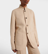 Loro Piana Spagna linen cr√É¬™pe jacket